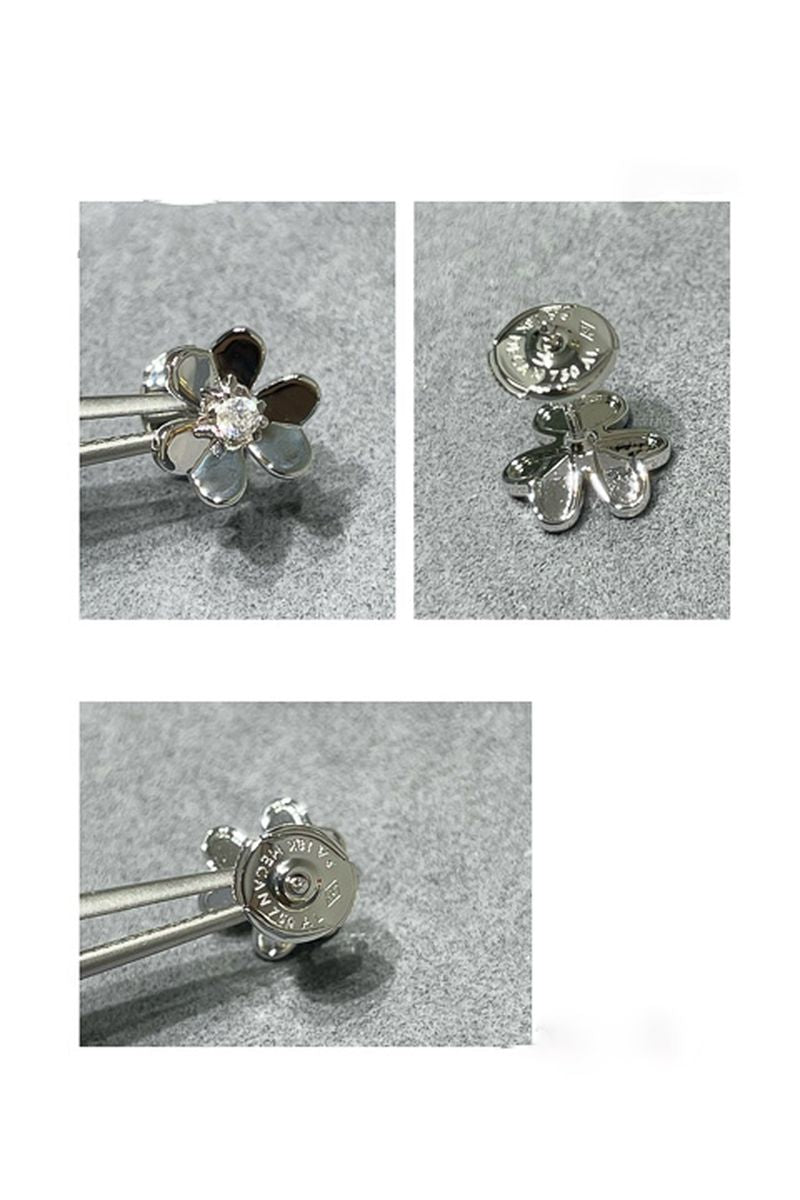 반클리프 미니 프리볼 이어링