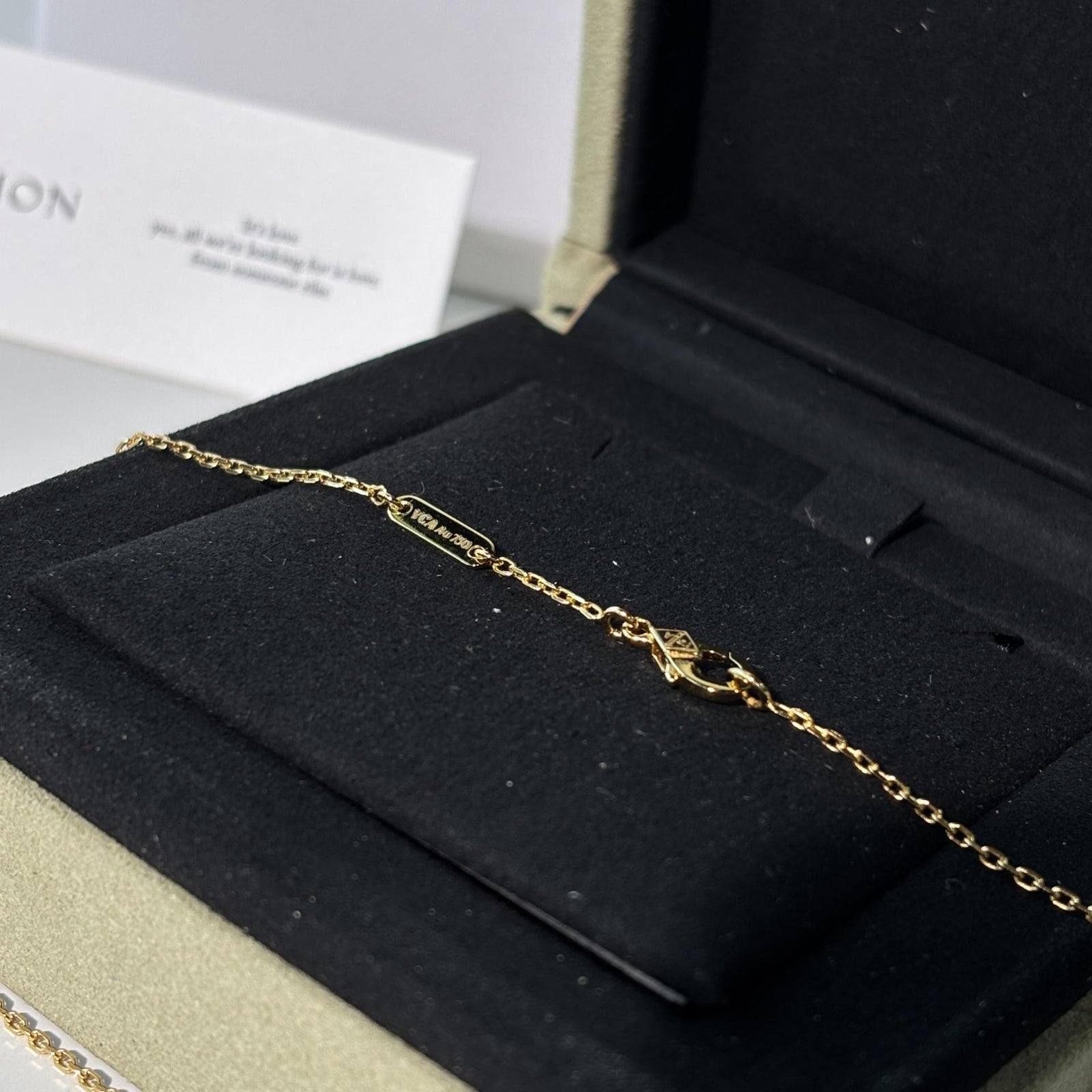 반클리프 빈티지 알함브라 (네크리스)