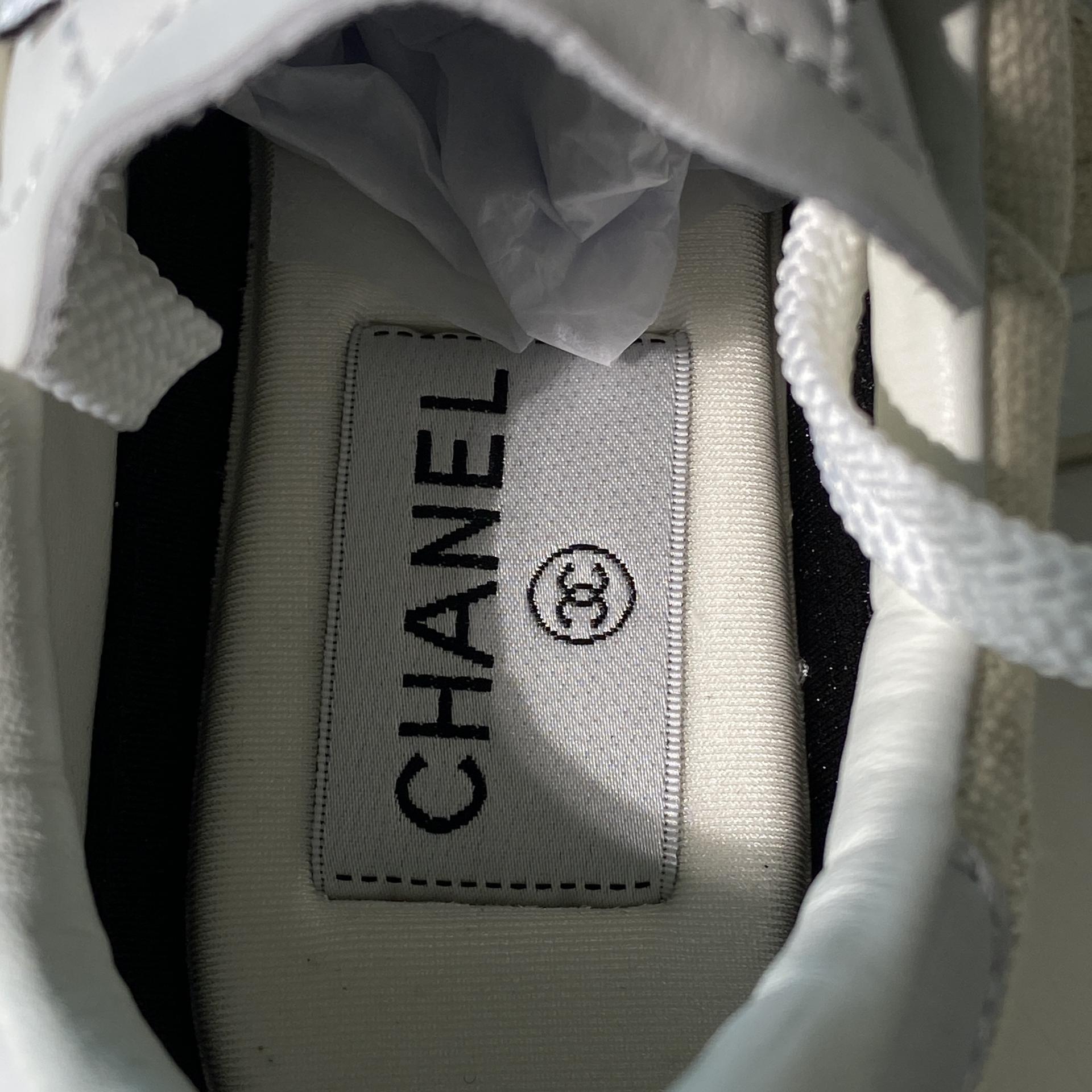 국내) 샤넬 24ss CC 코튼 스니커즈 / 35