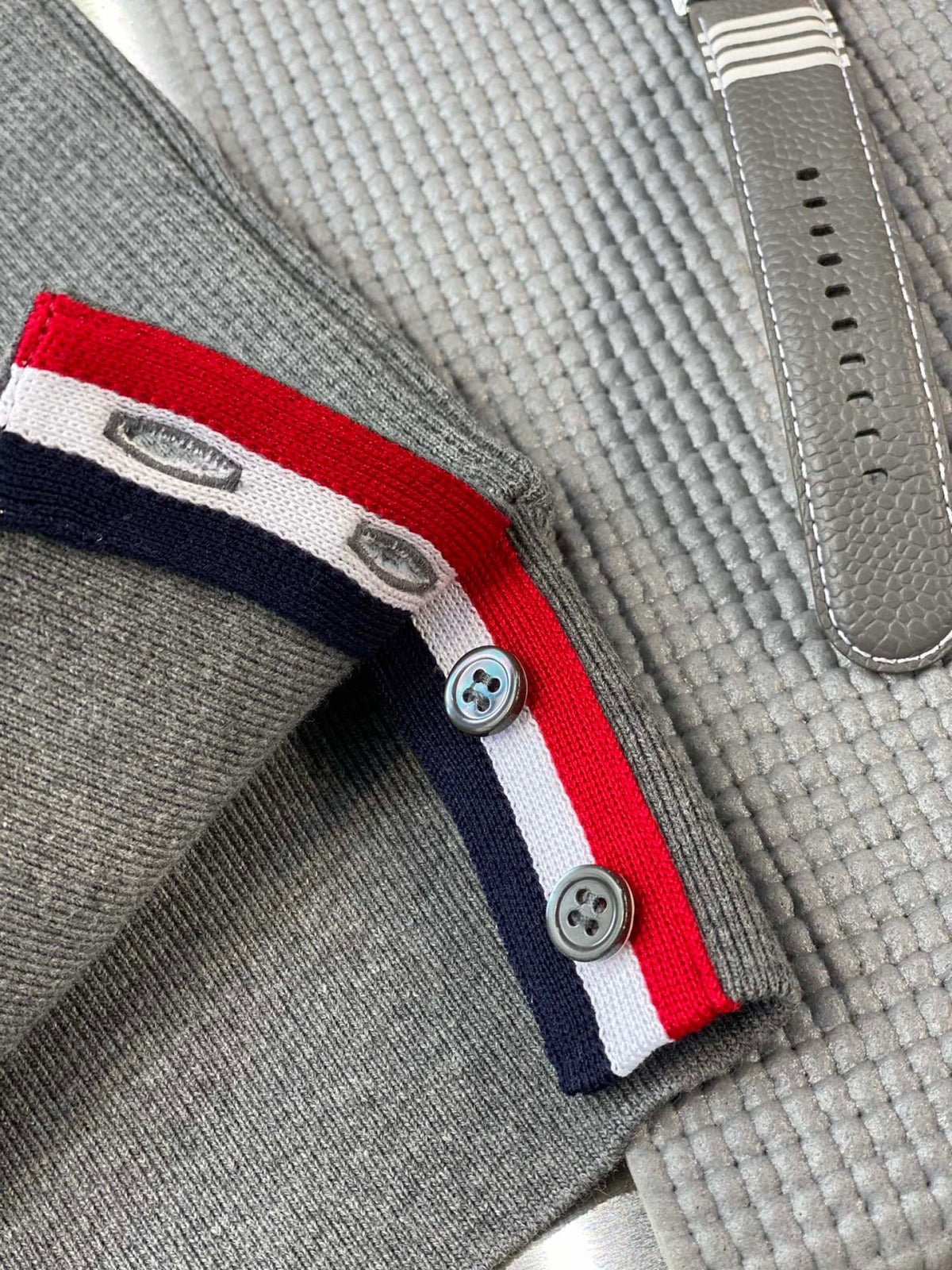 톰브라운 와플 후드집업