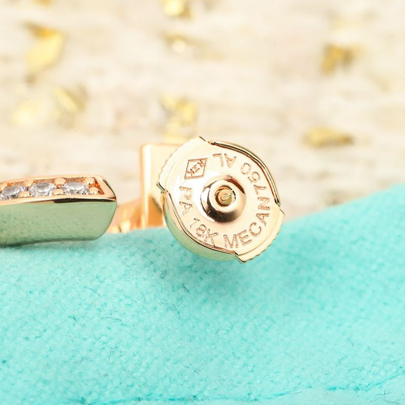 티파니 T1 후프 이어링