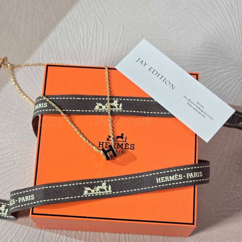 에르메스 팝아슈 목걸이 미니