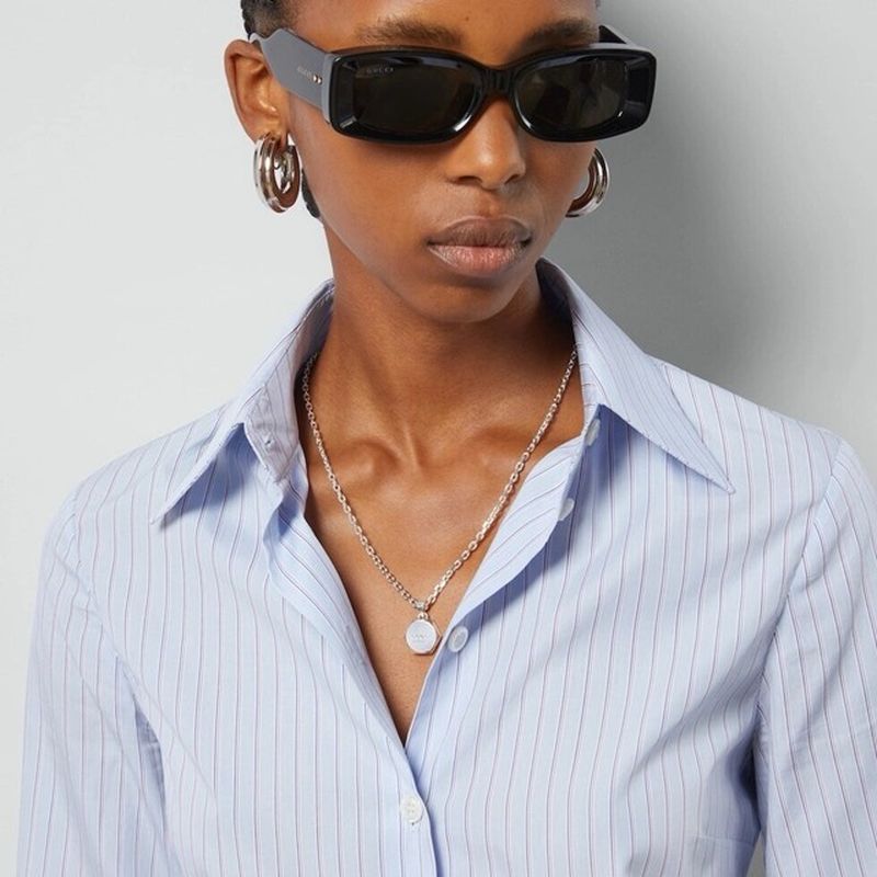 구찌 트레이드 마크 목걸이