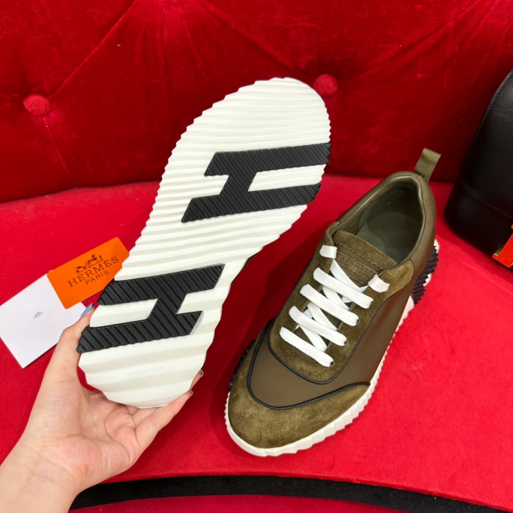 에르메스 바운싱 스웨이드 고트스킨 버트