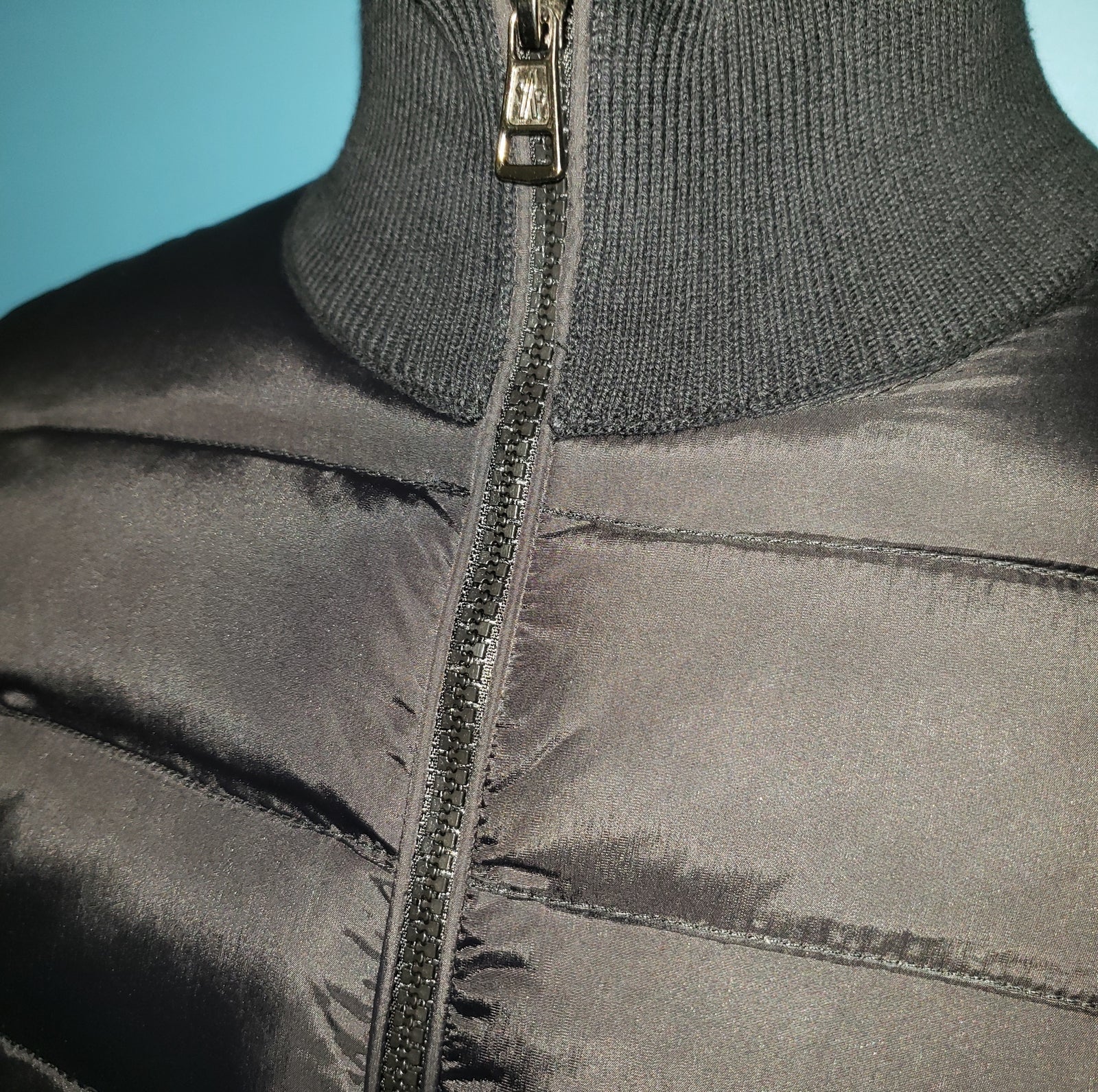 패딩 울 가디건 (김현우 니트패딩)