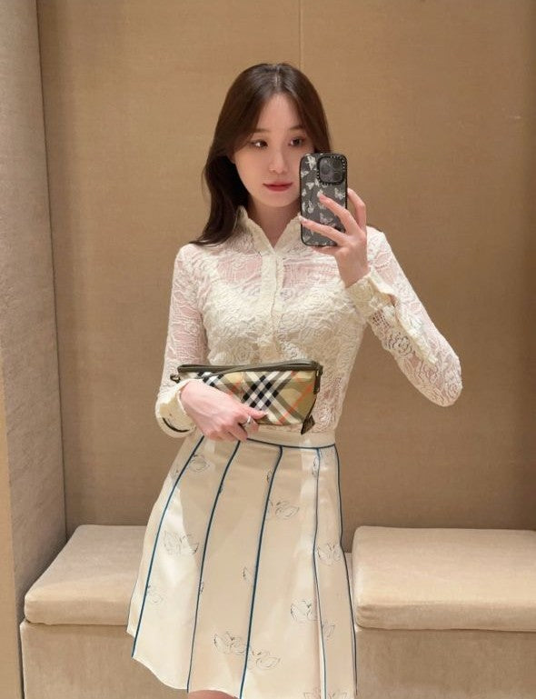 버버리 체크 미니백