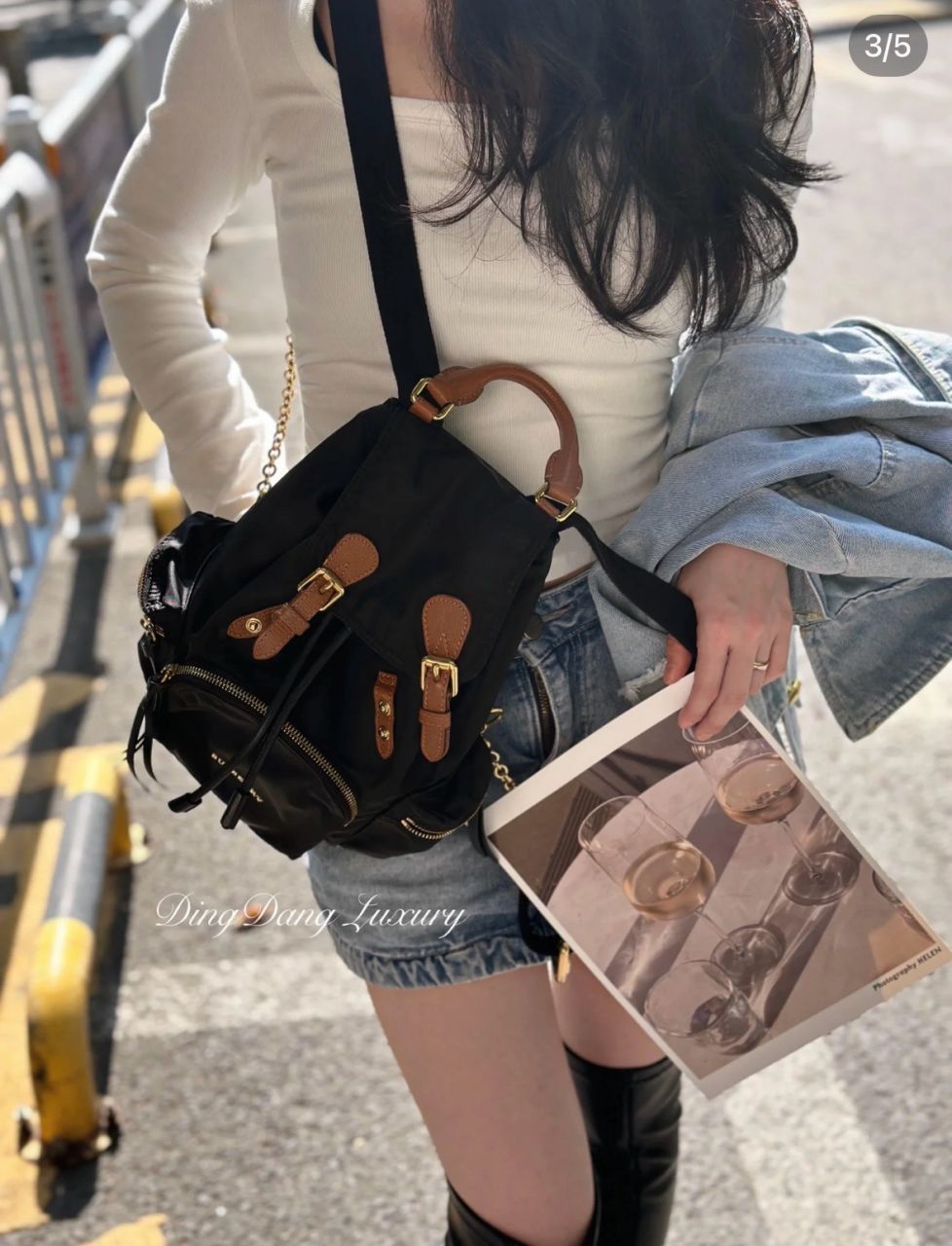 버버리 스몰 럭색 백팩