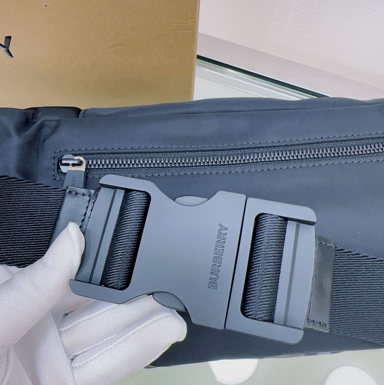 버버리 빈티지 체크 범백