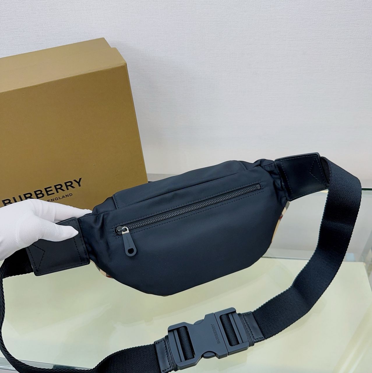 버버리 빈티지 체크 범백