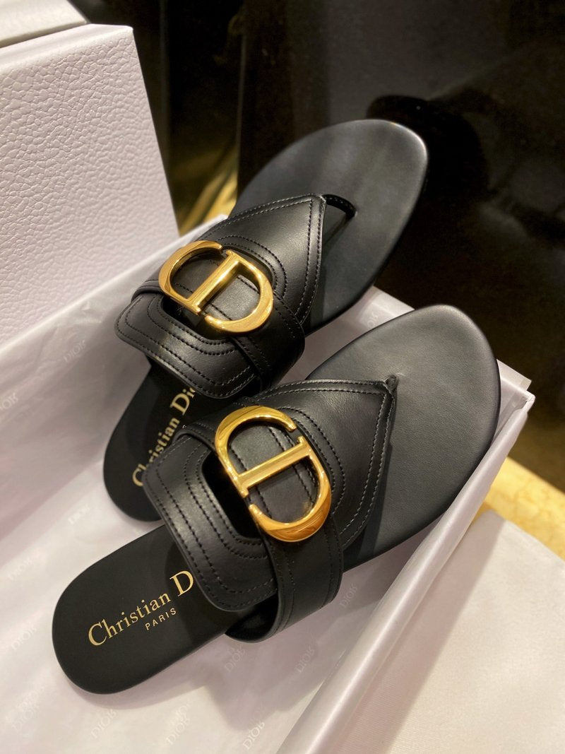 디올 30 몽테인 플립플랍 뮬 슬리퍼