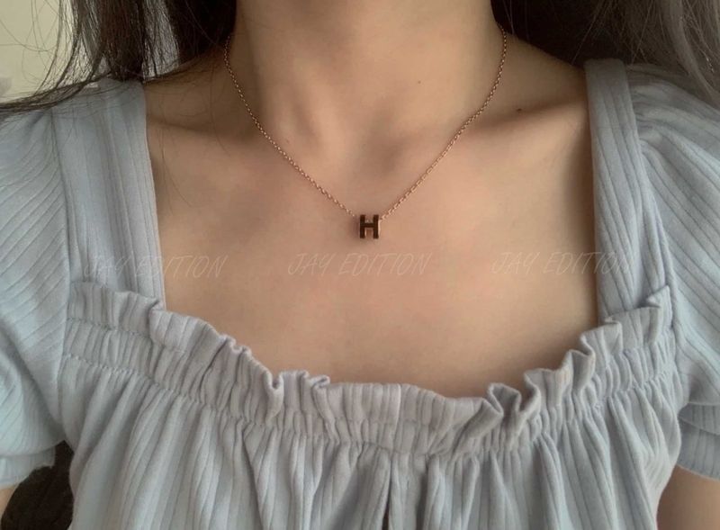 에르메스 팝아슈 목걸이 미니