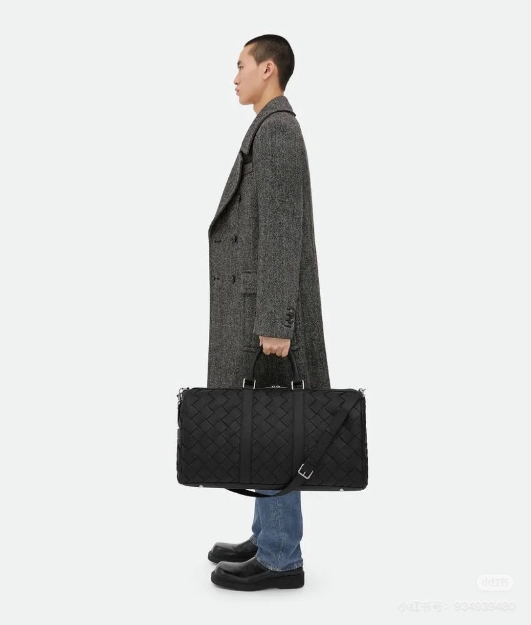 보테가 베네타 인트레치아토 더플백