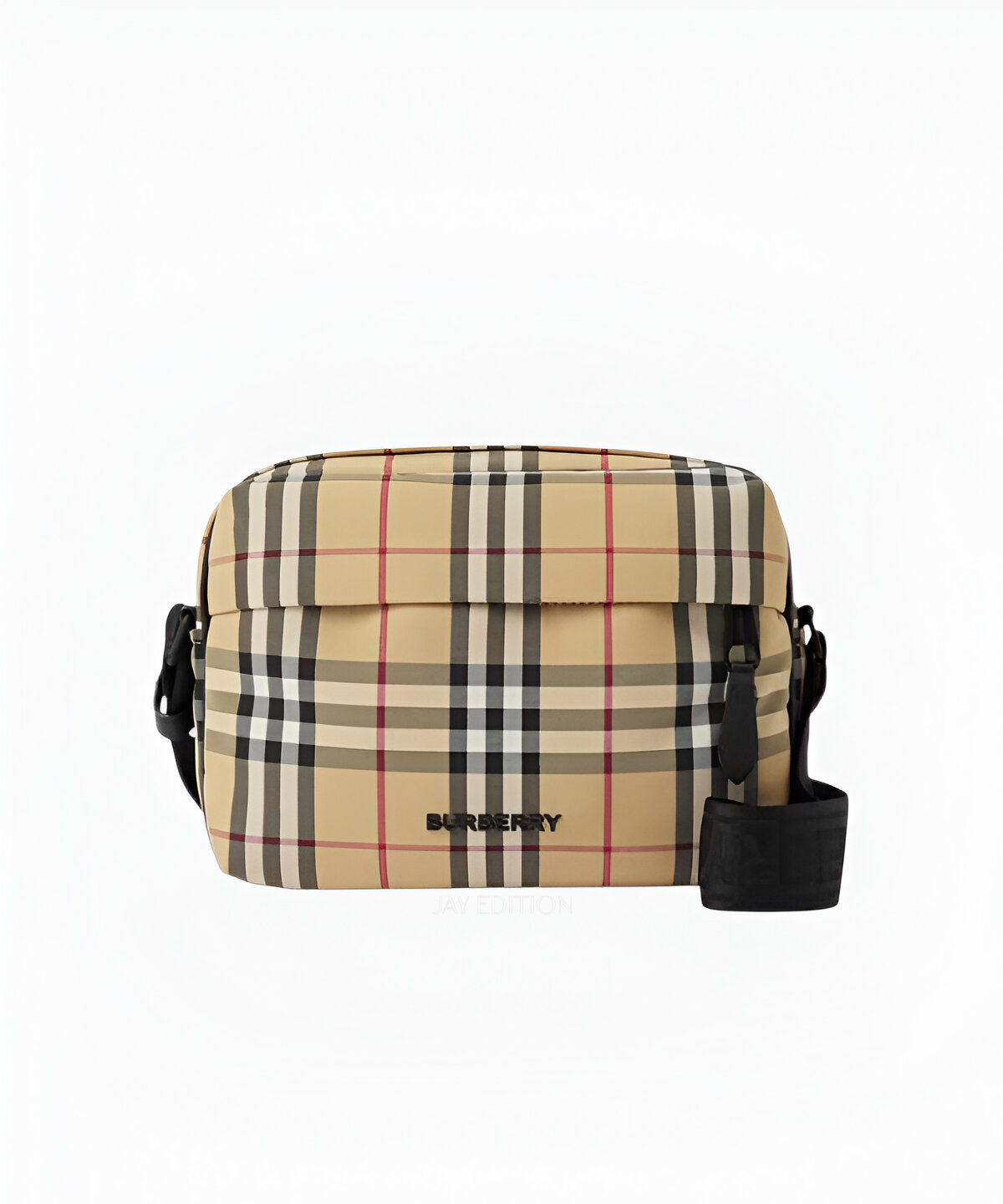 버버리 패디백 곡선형 실루엣과 로고 디테일이 돋보이는 송아지 가죽 숄더백