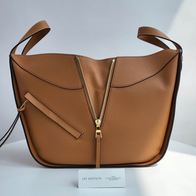 로에베 해먹백 스몰 - 그레인/카프스킨 (지퍼)