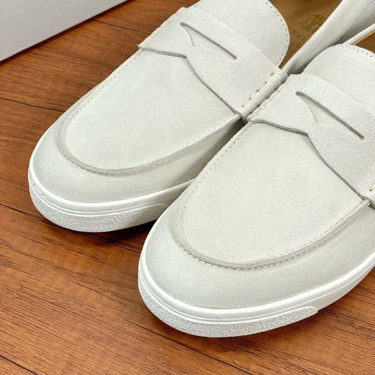 브루넬로쿠치넬리 스웨이드 로퍼 베이지