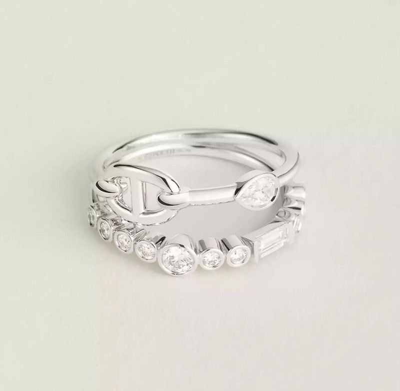 에르메스 Chaine d'ancre Chaos Fancy 링