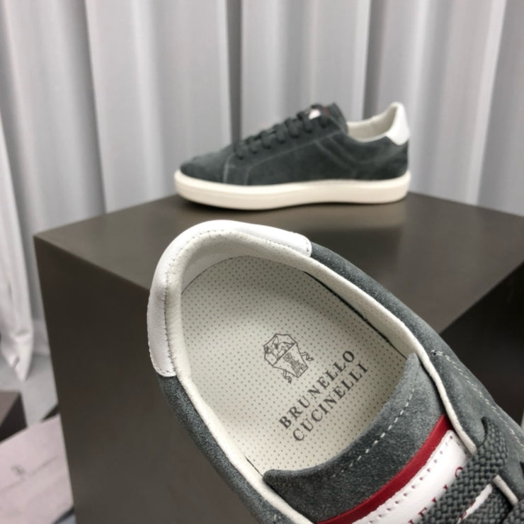 브루넬로 쿠치넬리 23FW 스웨이드 스니커즈