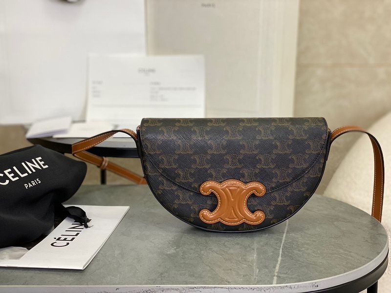 셀린느 반달 숄더백