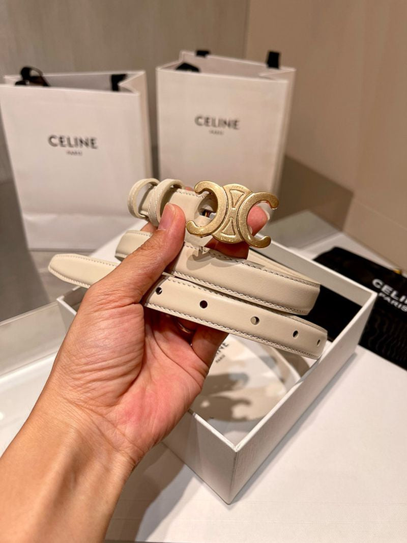 셀린느 트리오페 벨트 - 스몰 1.8cm 여성용