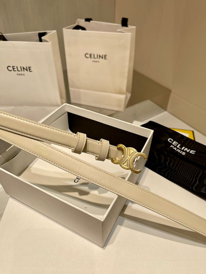 셀린느 트리오페 벨트 - 스몰 1.8cm 여성용