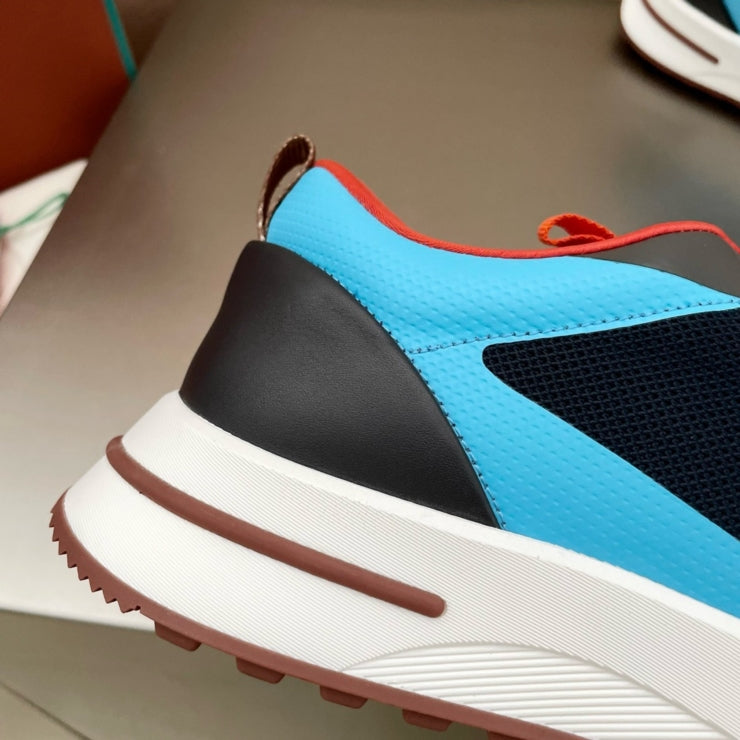 로로피아나 위크앤드 워크 윈드 스니커즈 블루