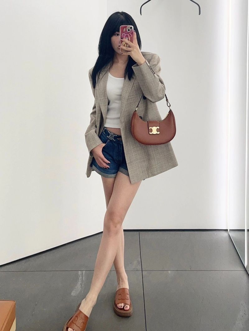 셀린느 아바 트리오페 레더백