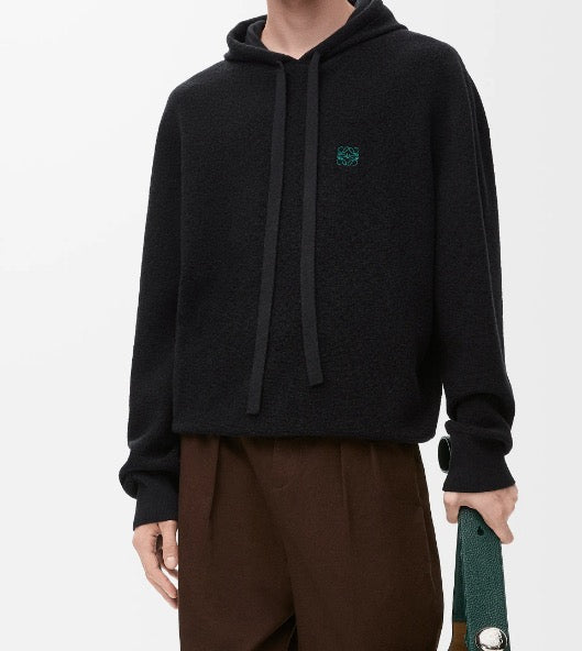 로에베 울 후드 티셔츠