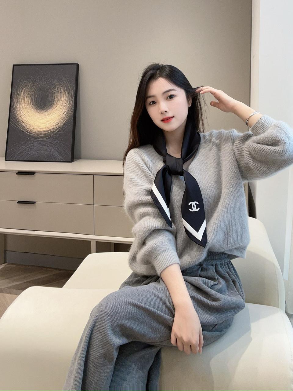 샤넬 스카프