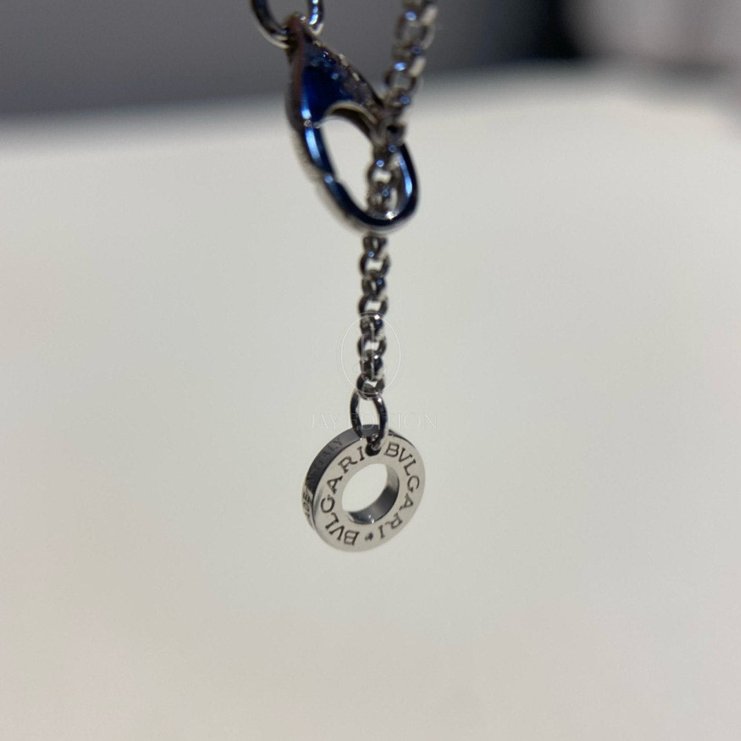 불가리 비제로원 미니 파베 네크리스 (18K)