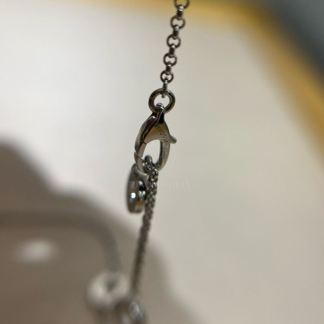 불가리 비제로원 미니 파베 네크리스 (18K)