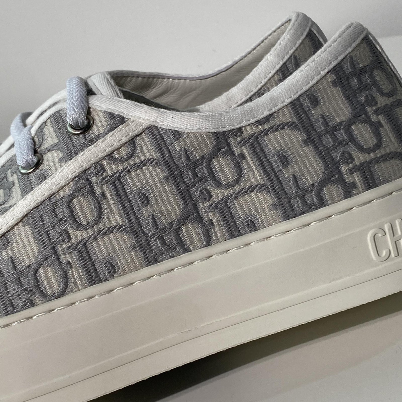 국내) 디올 오블리크 스니커즈 / 그레이 37