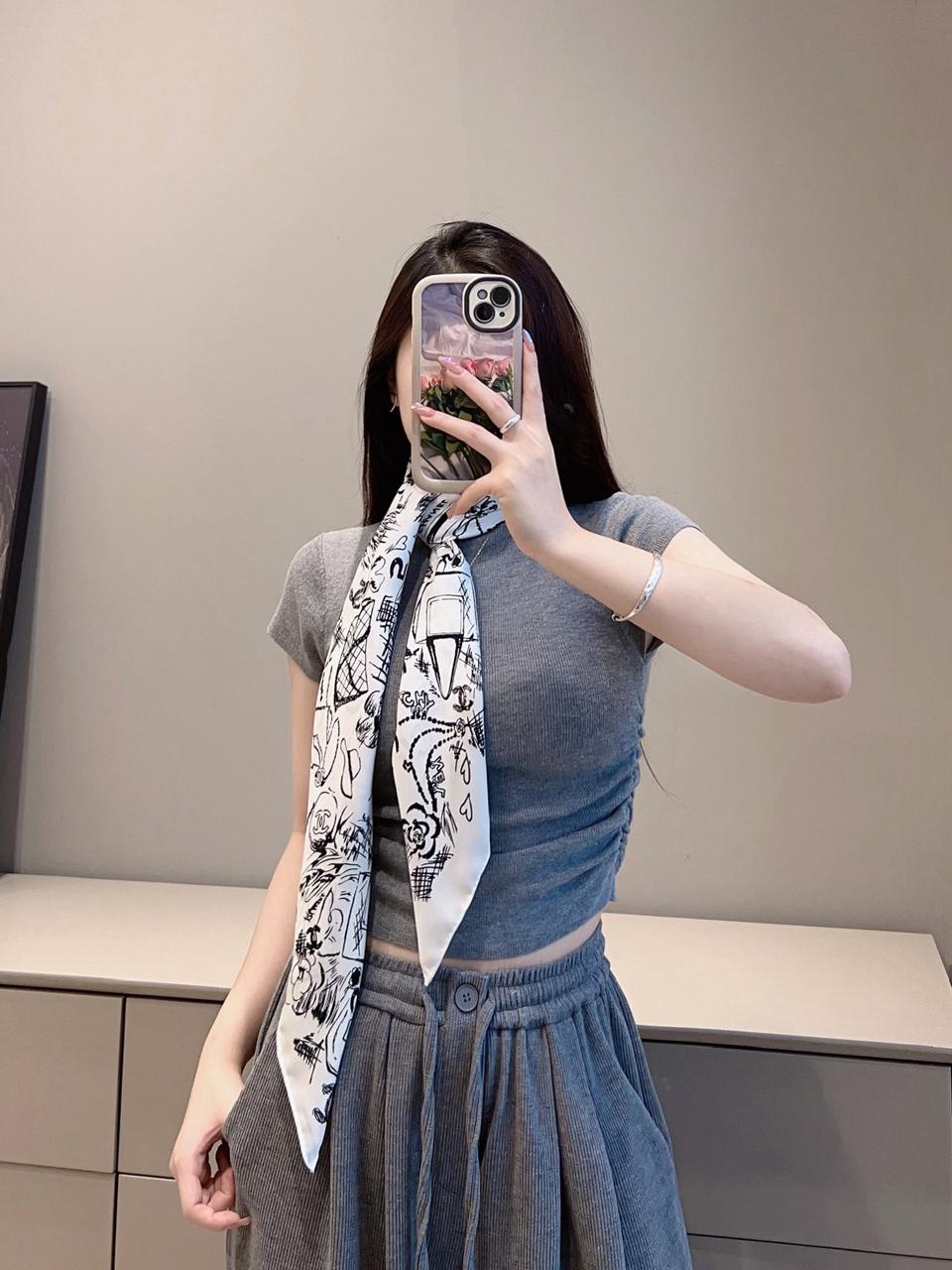 샤넬 스카프